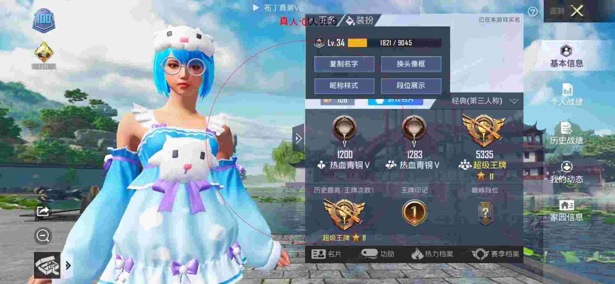 和平精英布丁直装透视 - 和平辅助店卡片设计图案辅助预览图